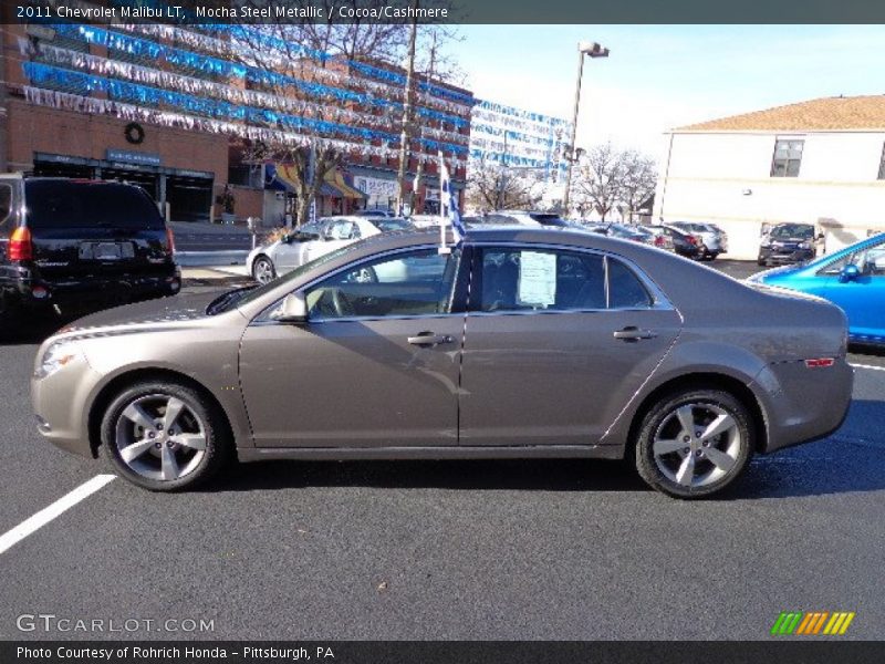 Mocha Steel Metallic / Cocoa/Cashmere 2011 Chevrolet Malibu LT