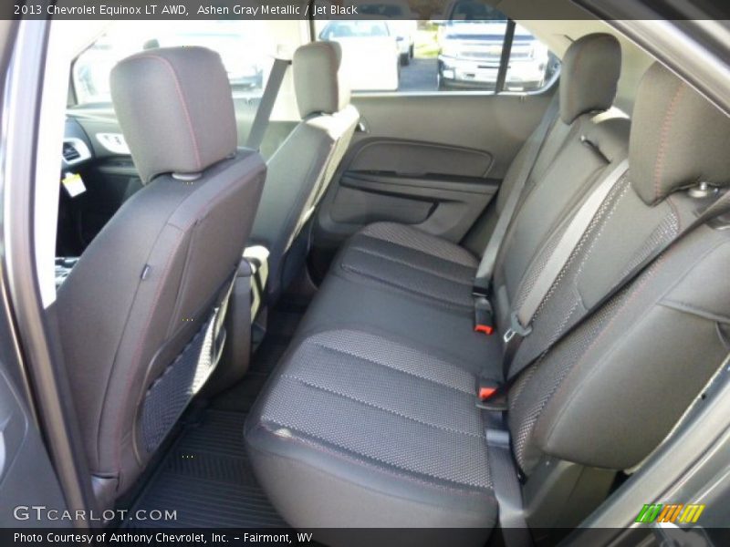 Ashen Gray Metallic / Jet Black 2013 Chevrolet Equinox LT AWD