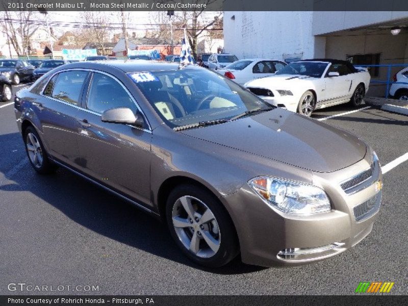 Mocha Steel Metallic / Cocoa/Cashmere 2011 Chevrolet Malibu LT