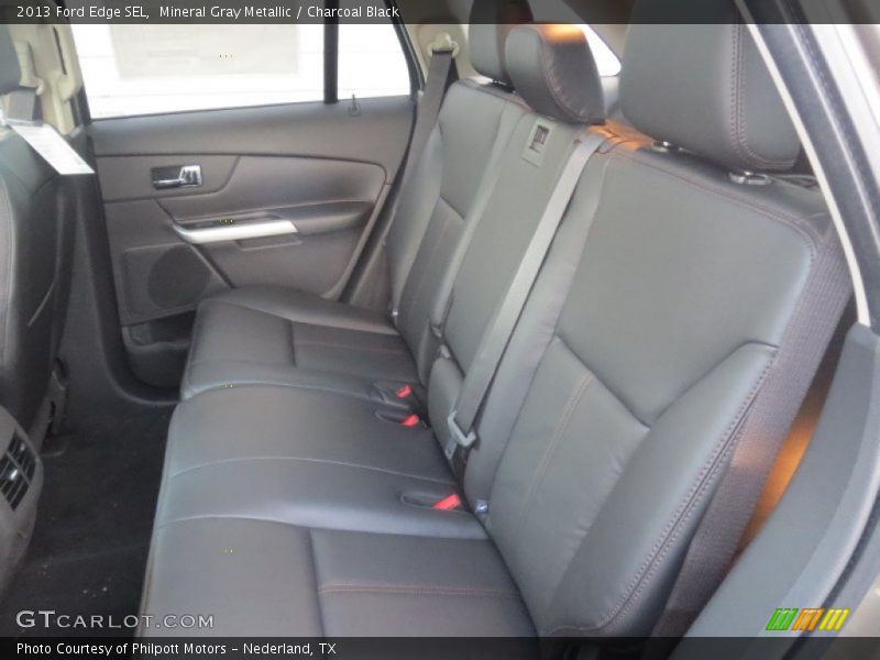 Mineral Gray Metallic / Charcoal Black 2013 Ford Edge SEL
