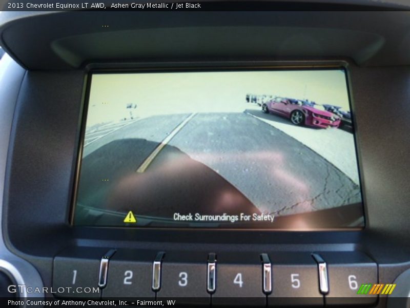 Ashen Gray Metallic / Jet Black 2013 Chevrolet Equinox LT AWD