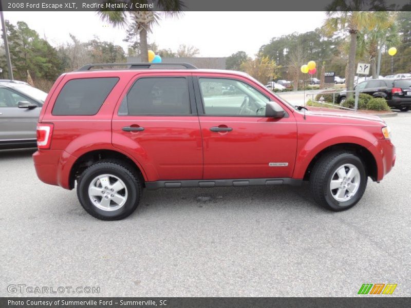 Redfire Metallic / Camel 2008 Ford Escape XLT