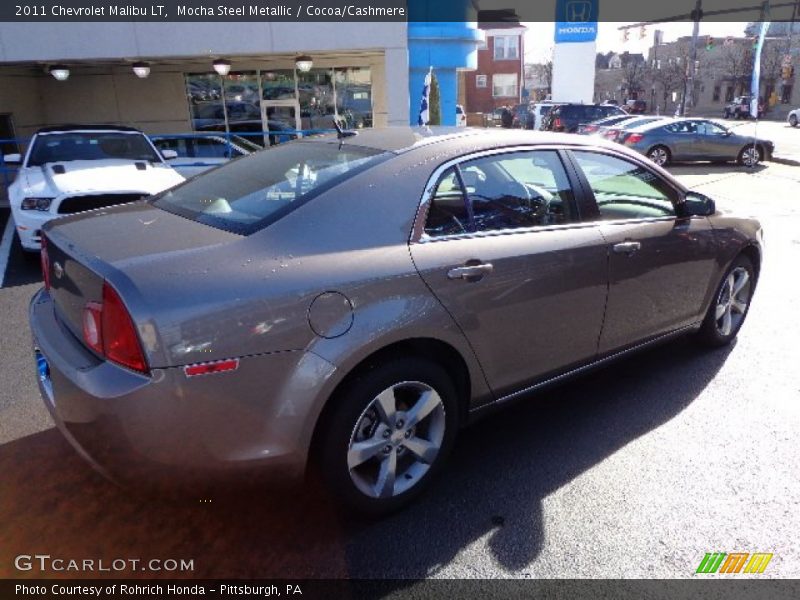 Mocha Steel Metallic / Cocoa/Cashmere 2011 Chevrolet Malibu LT