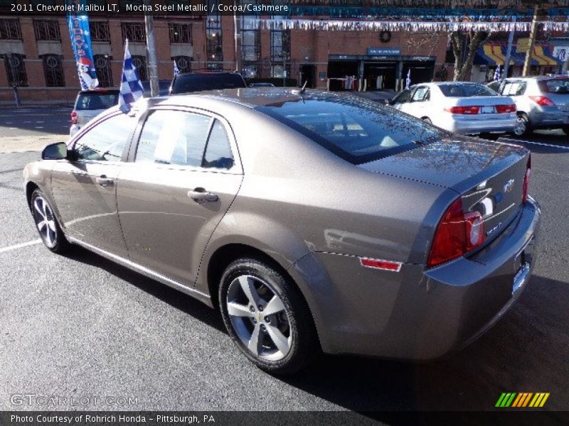 Mocha Steel Metallic / Cocoa/Cashmere 2011 Chevrolet Malibu LT
