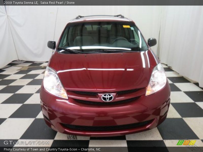 Salsa Red Pearl / Stone 2009 Toyota Sienna LE
