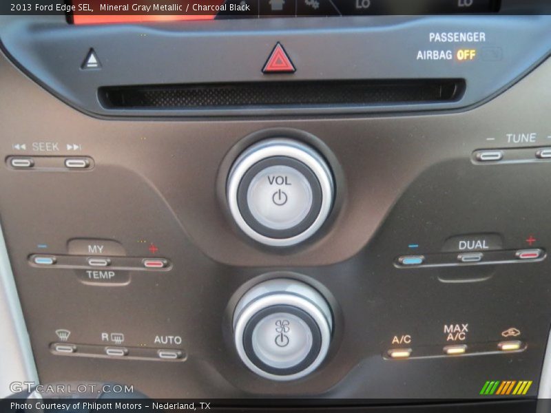 Mineral Gray Metallic / Charcoal Black 2013 Ford Edge SEL