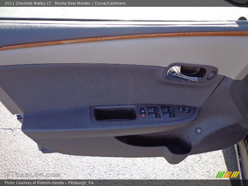 Mocha Steel Metallic / Cocoa/Cashmere 2011 Chevrolet Malibu LT