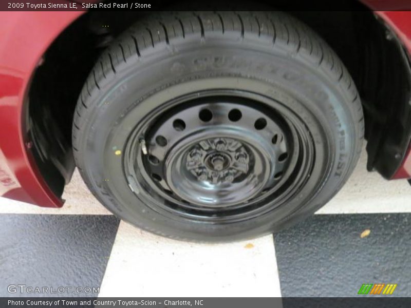 Salsa Red Pearl / Stone 2009 Toyota Sienna LE