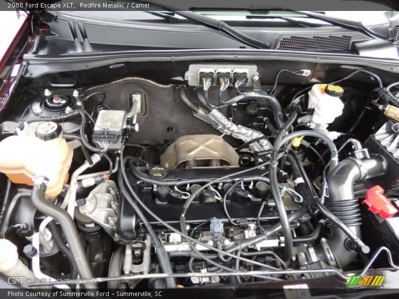 Redfire Metallic / Camel 2008 Ford Escape XLT