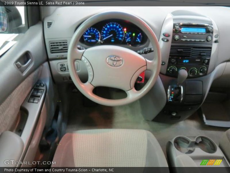 Salsa Red Pearl / Stone 2009 Toyota Sienna LE