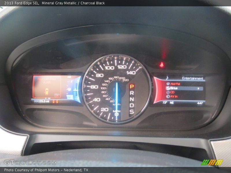 Mineral Gray Metallic / Charcoal Black 2013 Ford Edge SEL