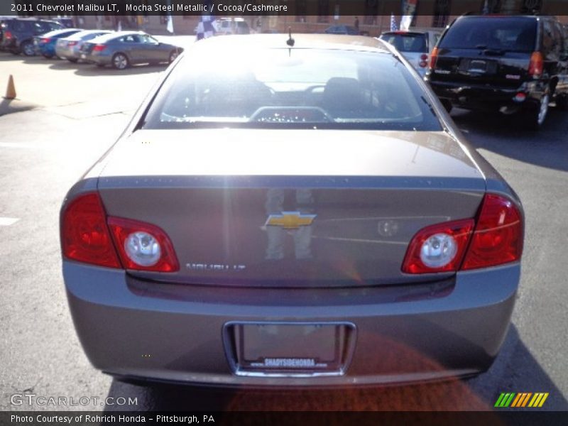 Mocha Steel Metallic / Cocoa/Cashmere 2011 Chevrolet Malibu LT