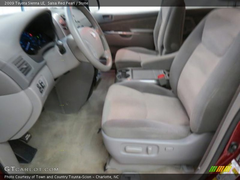 Salsa Red Pearl / Stone 2009 Toyota Sienna LE