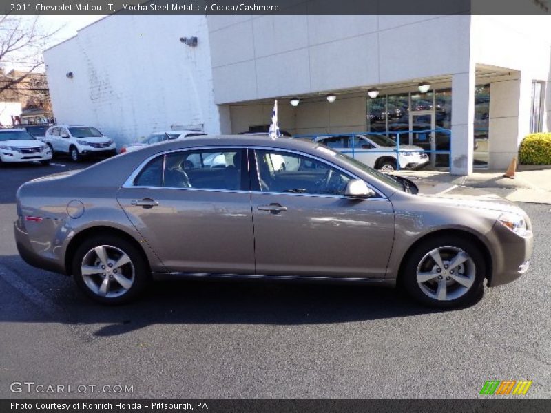 Mocha Steel Metallic / Cocoa/Cashmere 2011 Chevrolet Malibu LT