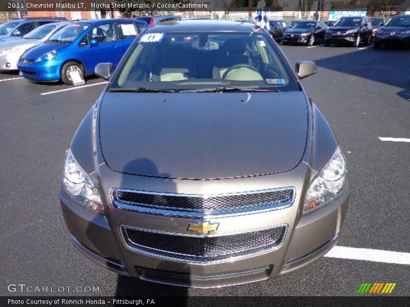 Mocha Steel Metallic / Cocoa/Cashmere 2011 Chevrolet Malibu LT
