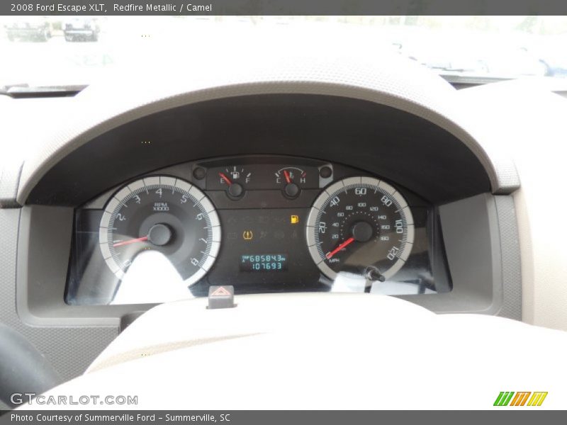 Redfire Metallic / Camel 2008 Ford Escape XLT