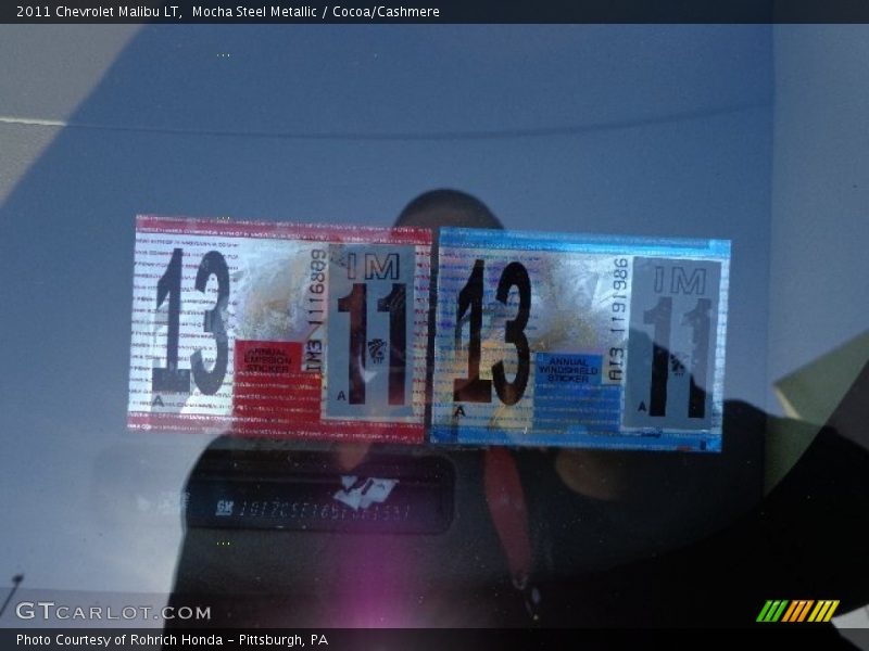 Mocha Steel Metallic / Cocoa/Cashmere 2011 Chevrolet Malibu LT