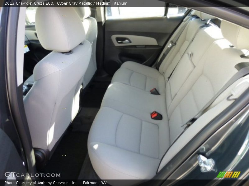 Cyber Gray Metallic / Medium Titanium 2013 Chevrolet Cruze ECO