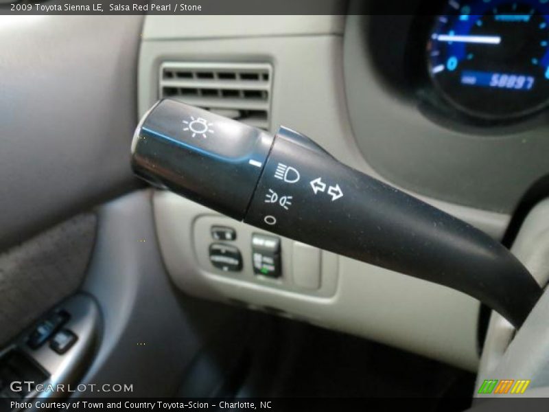 Salsa Red Pearl / Stone 2009 Toyota Sienna LE