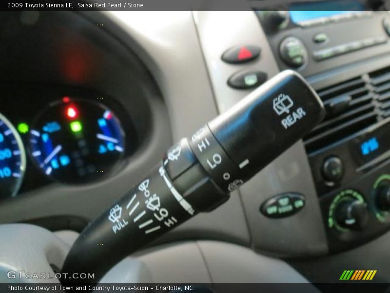 Salsa Red Pearl / Stone 2009 Toyota Sienna LE