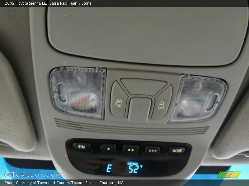 Salsa Red Pearl / Stone 2009 Toyota Sienna LE