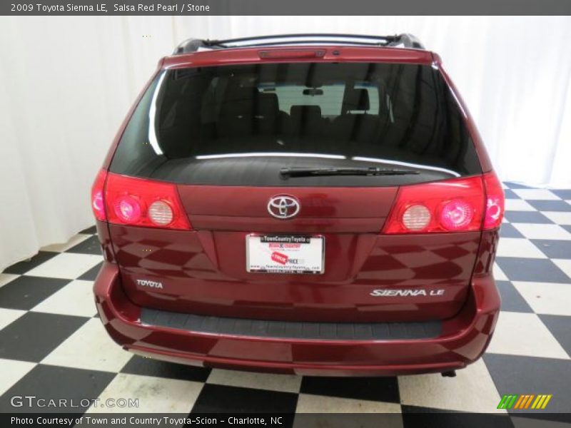 Salsa Red Pearl / Stone 2009 Toyota Sienna LE