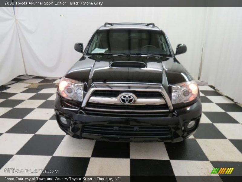 Black / Stone Gray 2008 Toyota 4Runner Sport Edition