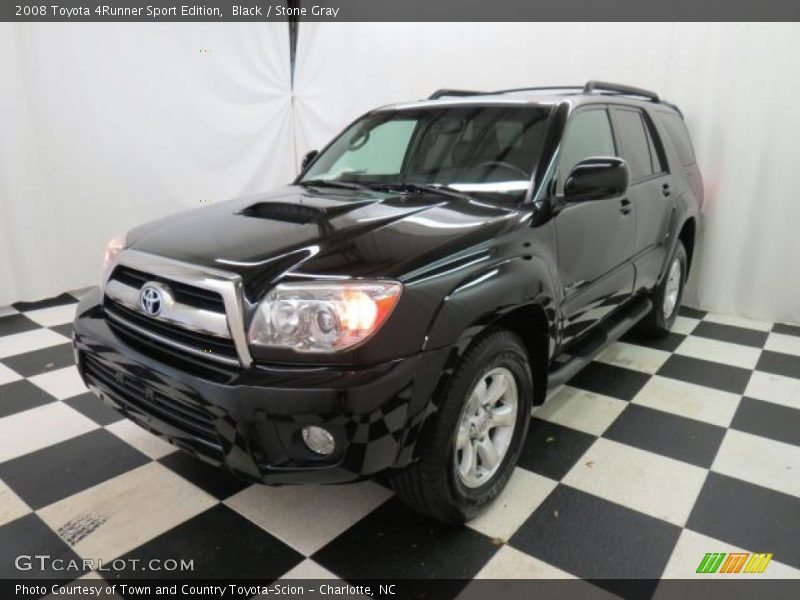 Black / Stone Gray 2008 Toyota 4Runner Sport Edition