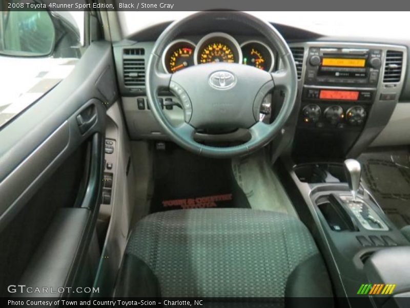 Black / Stone Gray 2008 Toyota 4Runner Sport Edition