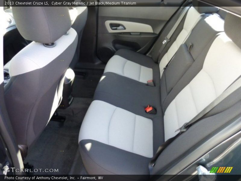 Rear Seat of 2013 Cruze LS