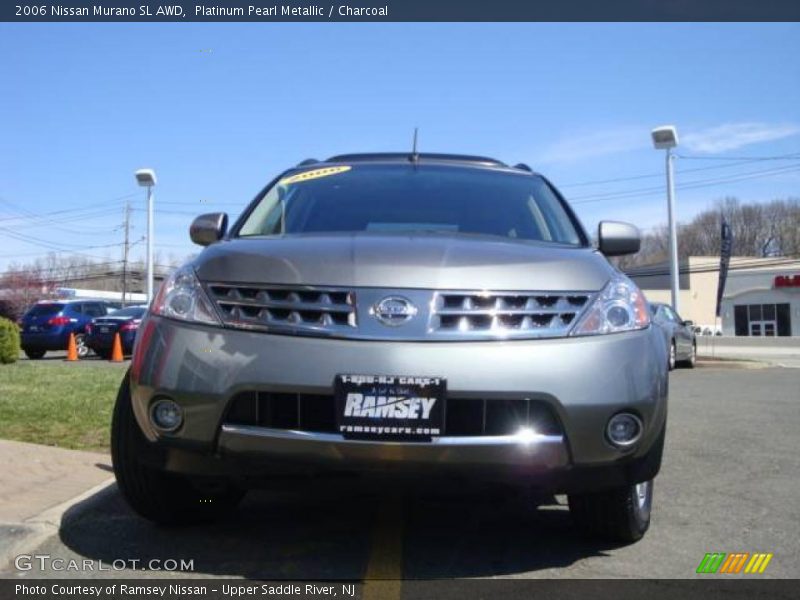 Platinum Pearl Metallic / Charcoal 2006 Nissan Murano SL AWD