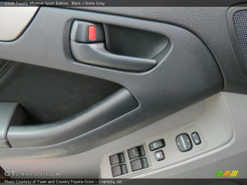 Black / Stone Gray 2008 Toyota 4Runner Sport Edition