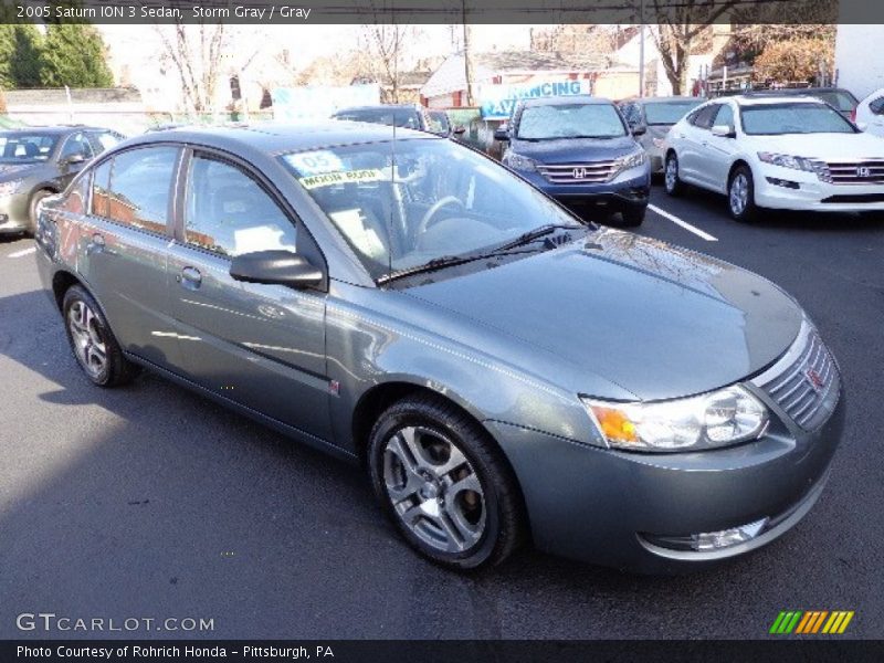 Storm Gray / Gray 2005 Saturn ION 3 Sedan