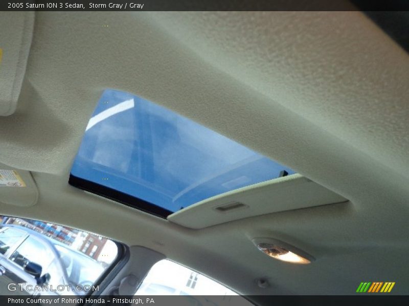 Storm Gray / Gray 2005 Saturn ION 3 Sedan