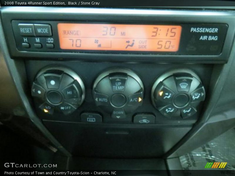 Black / Stone Gray 2008 Toyota 4Runner Sport Edition