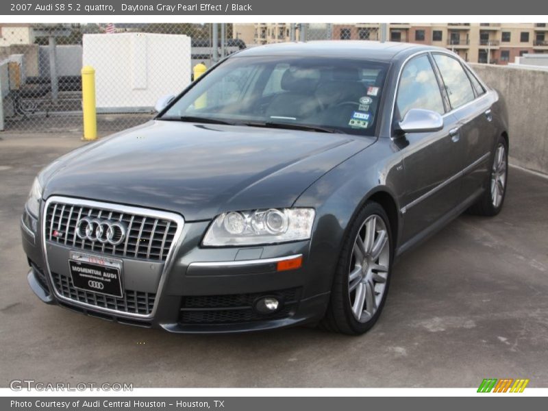 Daytona Gray Pearl Effect / Black 2007 Audi S8 5.2 quattro
