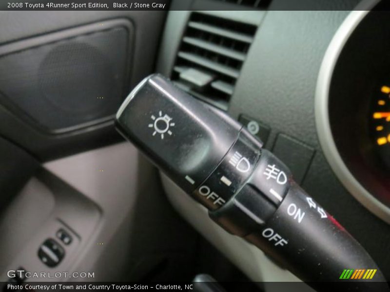 Black / Stone Gray 2008 Toyota 4Runner Sport Edition