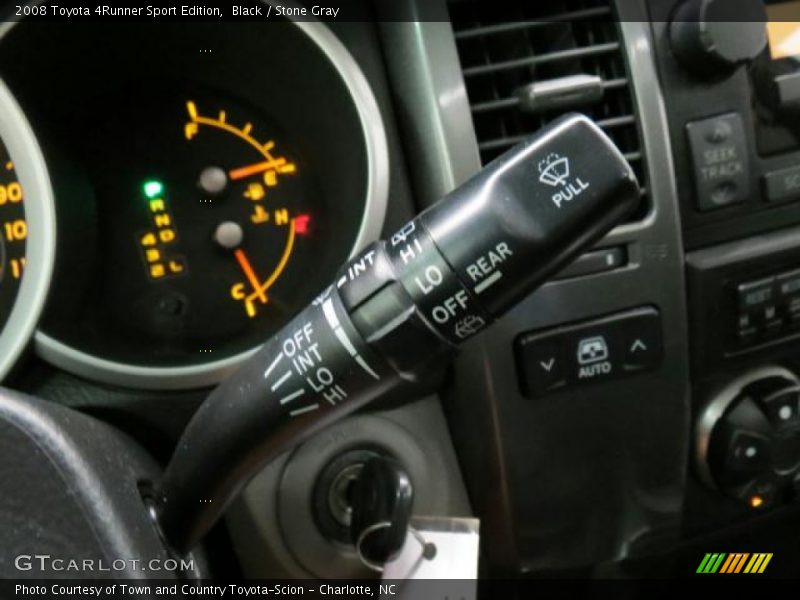 Black / Stone Gray 2008 Toyota 4Runner Sport Edition