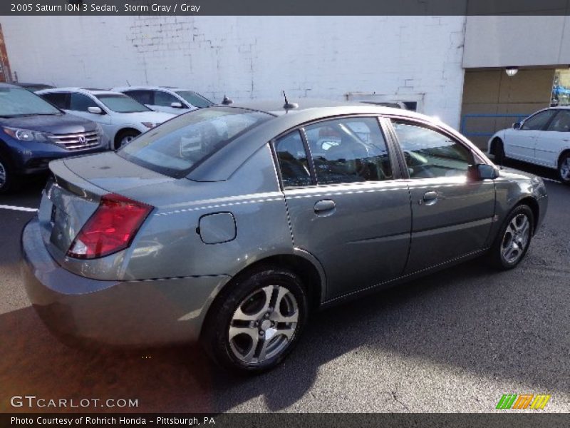 Storm Gray / Gray 2005 Saturn ION 3 Sedan