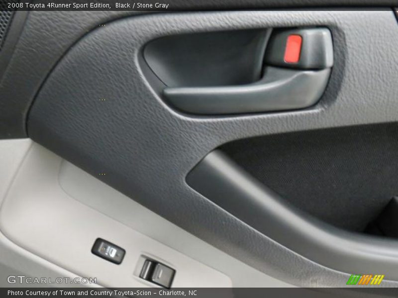Black / Stone Gray 2008 Toyota 4Runner Sport Edition