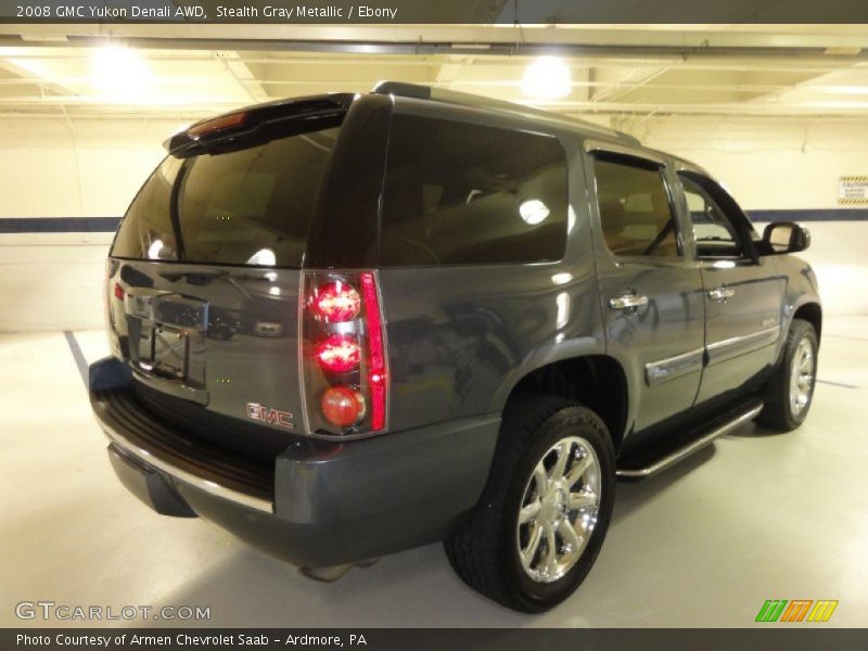 Stealth Gray Metallic / Ebony 2008 GMC Yukon Denali AWD