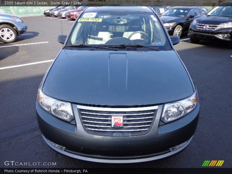 Storm Gray / Gray 2005 Saturn ION 3 Sedan