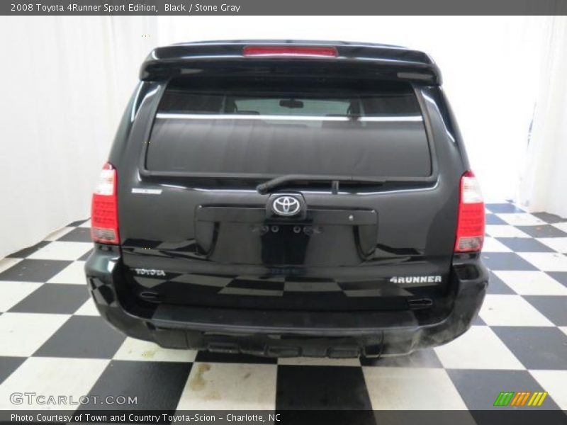 Black / Stone Gray 2008 Toyota 4Runner Sport Edition