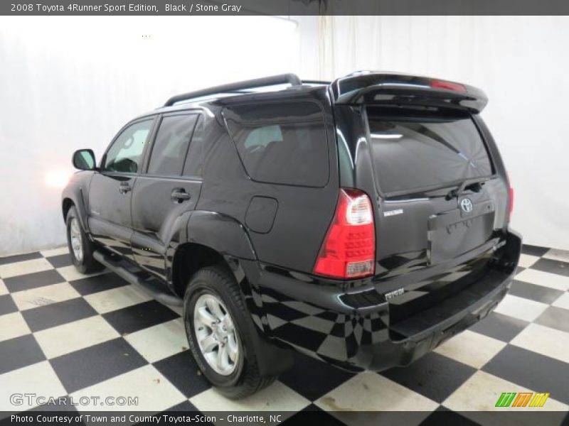 Black / Stone Gray 2008 Toyota 4Runner Sport Edition