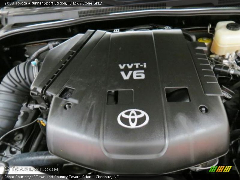 Black / Stone Gray 2008 Toyota 4Runner Sport Edition