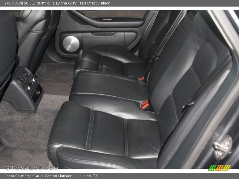 Daytona Gray Pearl Effect / Black 2007 Audi S8 5.2 quattro