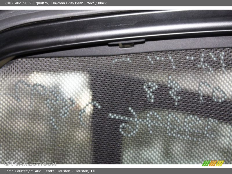 Daytona Gray Pearl Effect / Black 2007 Audi S8 5.2 quattro