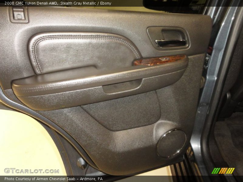 Stealth Gray Metallic / Ebony 2008 GMC Yukon Denali AWD
