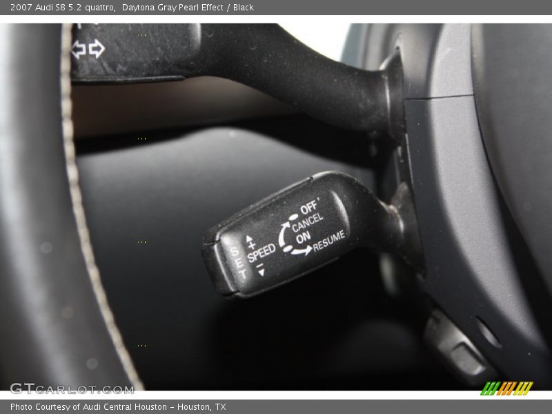 Daytona Gray Pearl Effect / Black 2007 Audi S8 5.2 quattro