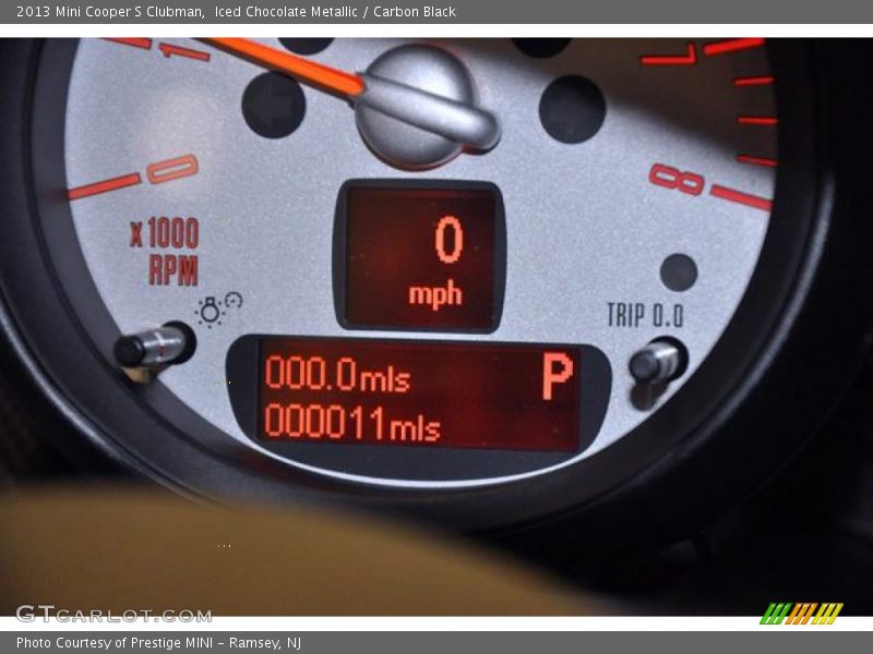 Iced Chocolate Metallic / Carbon Black 2013 Mini Cooper S Clubman